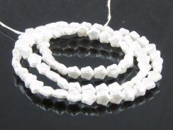 Glass Imitation pearl Star beads