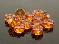 Fire Polished Rondelle Disc Beads