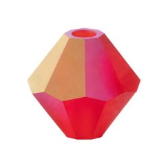 Preciosa MC Rondelle Bead 4mm Light Siam Matte AB