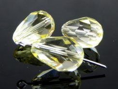 Preciosa MC Bead Pear 13,5x9mm Light Yellow