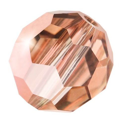 Preciosa MC Round Bead 3mm Crystal Capri Gold