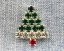 Christmas pin - Christmas tree Mix/silver