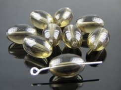 Czech Glass Oval Beads 1