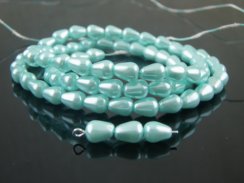 Glass Imitation pearl Drop beads