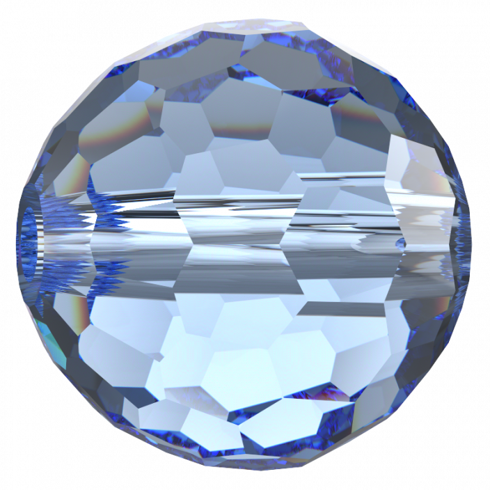 Preciosa MC Perle Kulatá - Rich Cut 10mm Crystal Lagoon