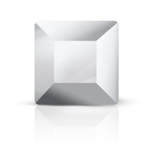 Preciosa Square MAXIMA Hotfix 6x6mm Crystal Labrador