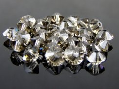 Preciosa MC Bead Spacer 4x6mm Black Diamond