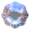 Preciosa Flower Hotfix ss10 Crystal AB