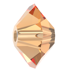 Preciosa MC Bead Spacer 4x6mm Crystal Celsian