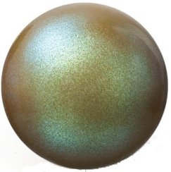 Preciosa Perle guľatá MAXIMA 1D 12mm Pearlescent Khaki