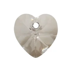Preciosa® přívěsek MC Srdce MAXIMA 1D 14mm Crystal Velvet