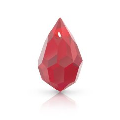 Preciosa® pendant MC Drops 681 1H 6x10mm Siam AB