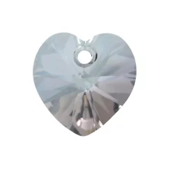 Preciosa® prívesok MC Srdce 1D 10mm Crystal Valentinite