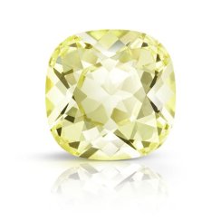 Preciosa MC Oblý Štvorec MAXIMA 12x12mm Jonquil