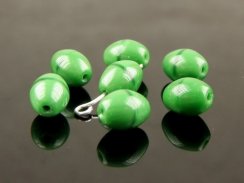 Czech glass Olive beads 24