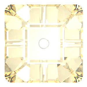 Preciosa Štvorček 1D 8x8mm Crystal Argent Flare