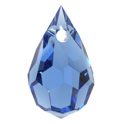 Preciosa® pendant MC Drops 681 1H 6x10mm Sapphire