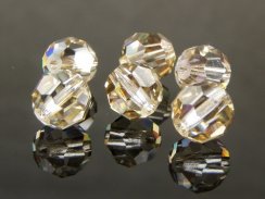 Preciosa MC Round Bead 8mm Crystal Clarit