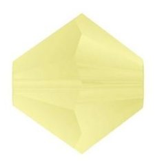 Preciosa MC Rondelle Bead 6mm Acid Yellow Matt