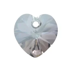 Preciosa® přívěsek MC Srdce MAXIMA 1D 14mm Crystal Valentinite