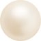 Preciosa Perle vosk kulatá MAXIMA 1D 6mm Creamrose
