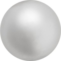 Preciosa Perle vosk kulatá MAXIMA 1D 4mm Light Grey
