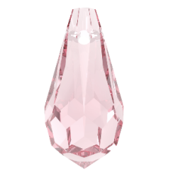 Preciosa® přívěsek MC Drops 984 1D 9x18mm Light Pink