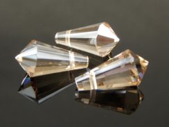 Preciosa® prívesok MC Drops 181 1D 9x18mm Crystal Honey