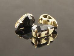 Preciosa MC Pearshape in Sew-on Setting
