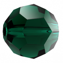 Preciosa MC Round Bead 4mm Emerald