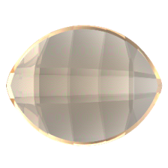 Preciosa MC Lístek nalepovací 8x10mm Crystal Honey