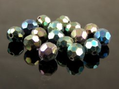 Preciosa MC Perle Kulatá 6mm Jet Iris
