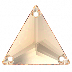 Preciosa Triangl 3D 16mm Crystal Honey