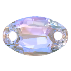 Preciosa Ovál 601 2D 18x11mm Crystal AB Pure