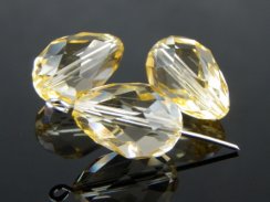 Preciosa MC Bead Pear 13,5x9mm Light Brown