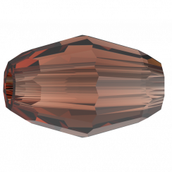Preciosa MC Bead Olive 9x6mm Crystal Venus