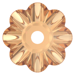 Preciosa Loch Flower 1H Crystal Honey