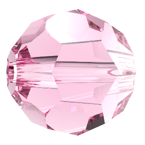 Preciosa MC Round Bead 4mm Pink Sapphire