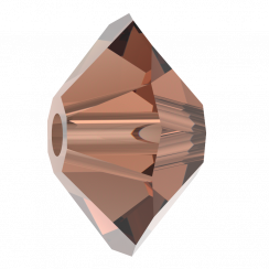 Preciosa MC Bead Spacer 3x5mm Crystal Venus