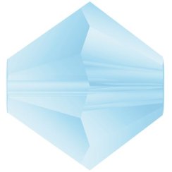 Preciosa MC Rondelle Bead 6mm Aqua Bohemica Matte