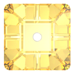 Preciosa Čtvereček 1D 6x6mm Crystal Blond Flare