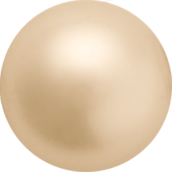 Preciosa Perle vosk guľatá MAXIMA ½D 12mm Gold