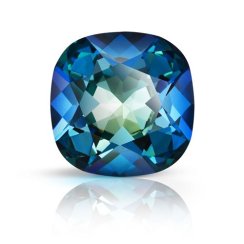 Preciosa MC Oblý Čtverec MAXIMA 18x18mm Crystal Bermuda Blue