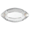 Preciosa Naveta MAXIMA nažehlovací 8x4mm Crystal