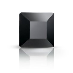 Preciosa Čtvereček MAXIMA nažehlovací 4x4mm Jet