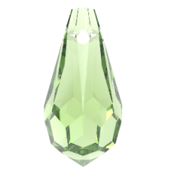 Preciosa® pendant MC Drops 984 1H 9x18mm Light Green
