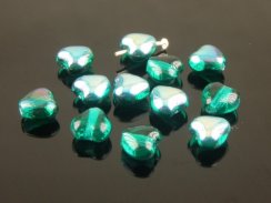 Czech glass Heart beads 27