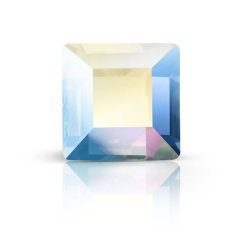 Preciosa Čtvereček MAXIMA nažehlovací 4x4mm Crystal AB