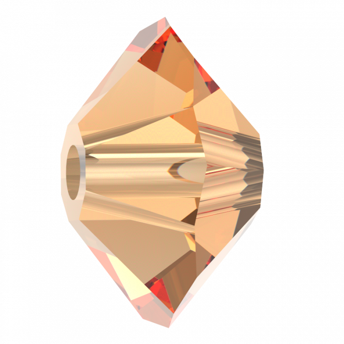 Preciosa Perle Rondelka 4x6mm Crystal Celsian