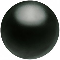 Preciosa Perle vosk kulatá MAXIMA 1D 12mm Magic Black